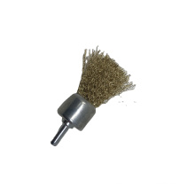 Good Quality Crimped Steel Brass Wire Brush For Polishing and Cleaning